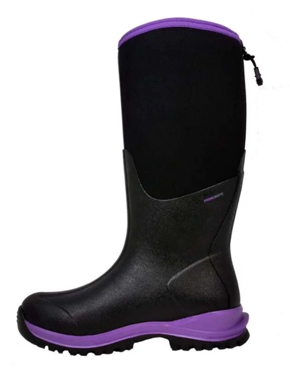 Dryshod Women's Size 10-10.5 Legend MXT Adventure Boot Hi Black/Purple 17”shaft - Picture 2 of 11